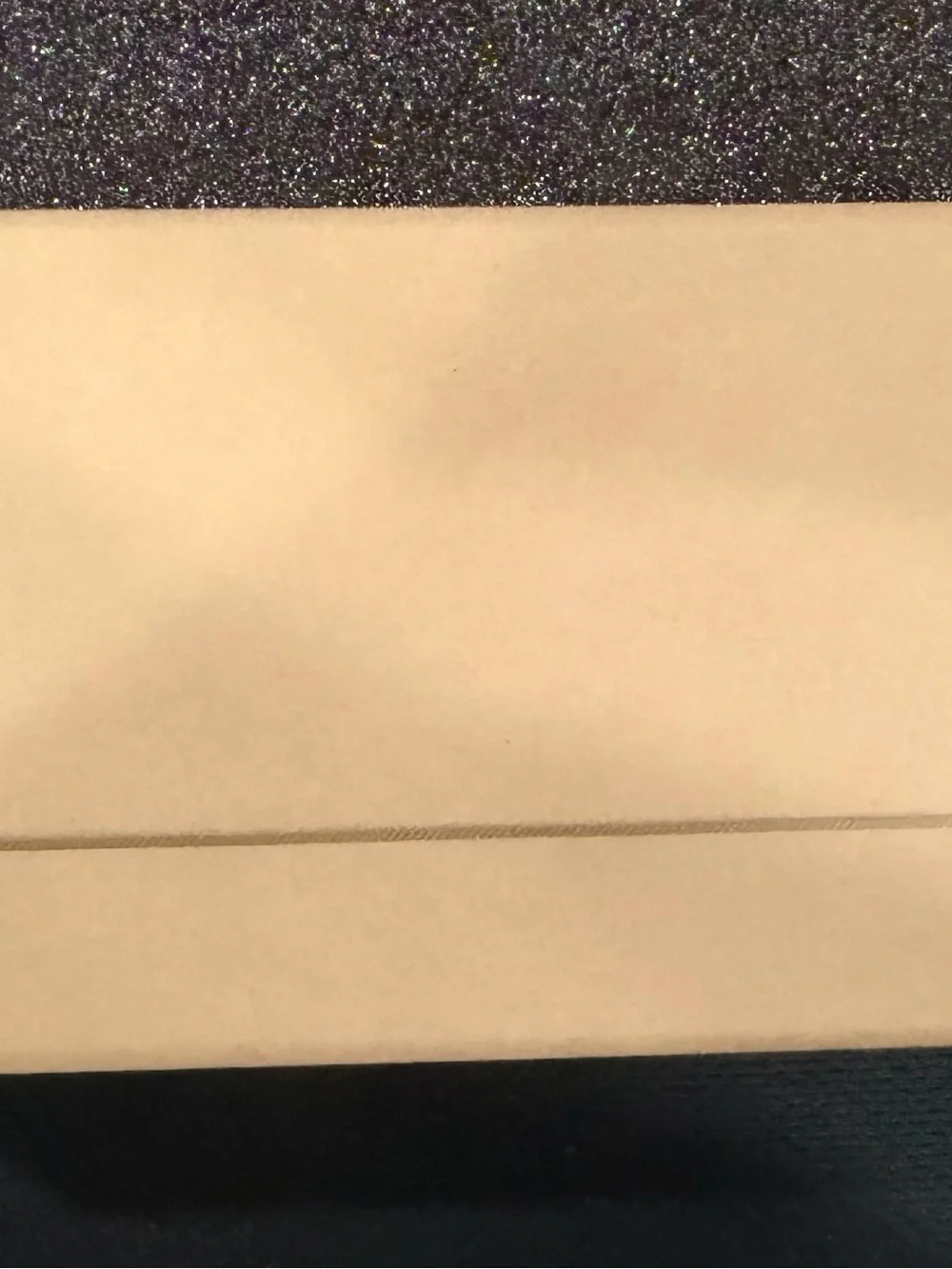 Burberry Gold Equestrian Logo on Cream Panel paper box for glasses